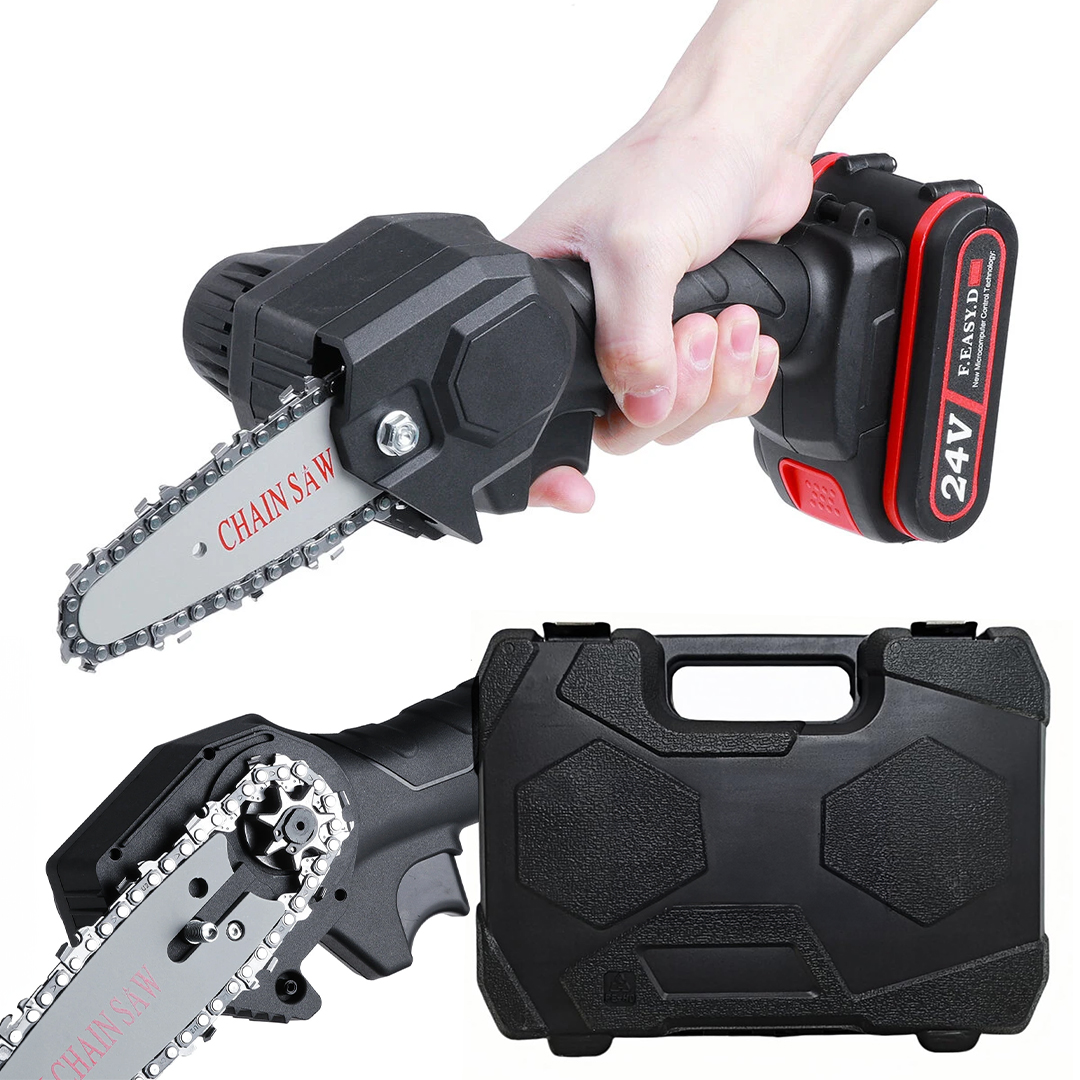 POWERMASTER PM-20309 24 VOLT - 550 WATT ZİNCİRLİ ŞARJLI MATKAP TESTERE 250X110X70MM