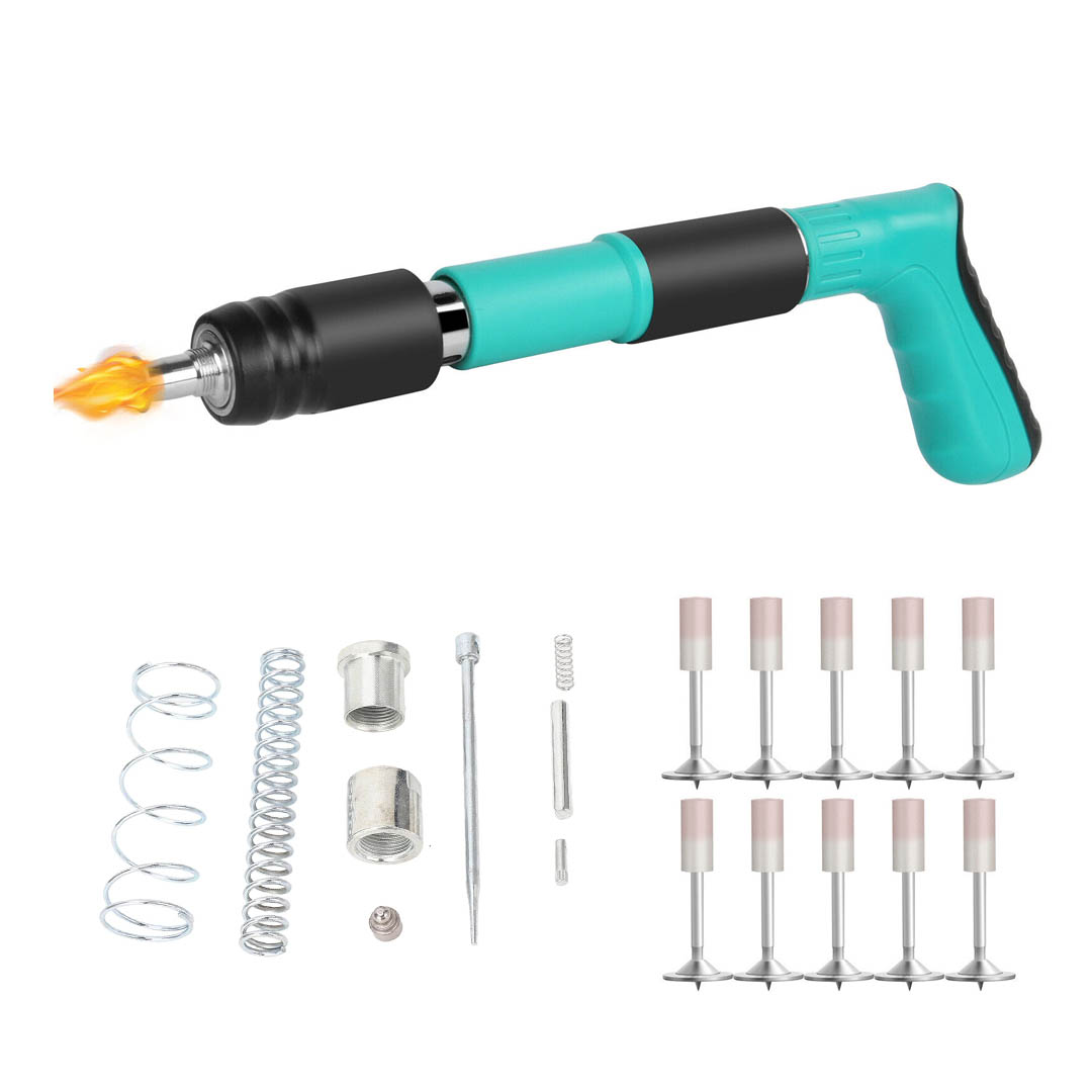 POWERMASTER PM-20443 MİNİ ÇİVİ ÇAKMA TABANCASI 10 ADET BARUTLU ÇİVİ AKSESUAR SETİ