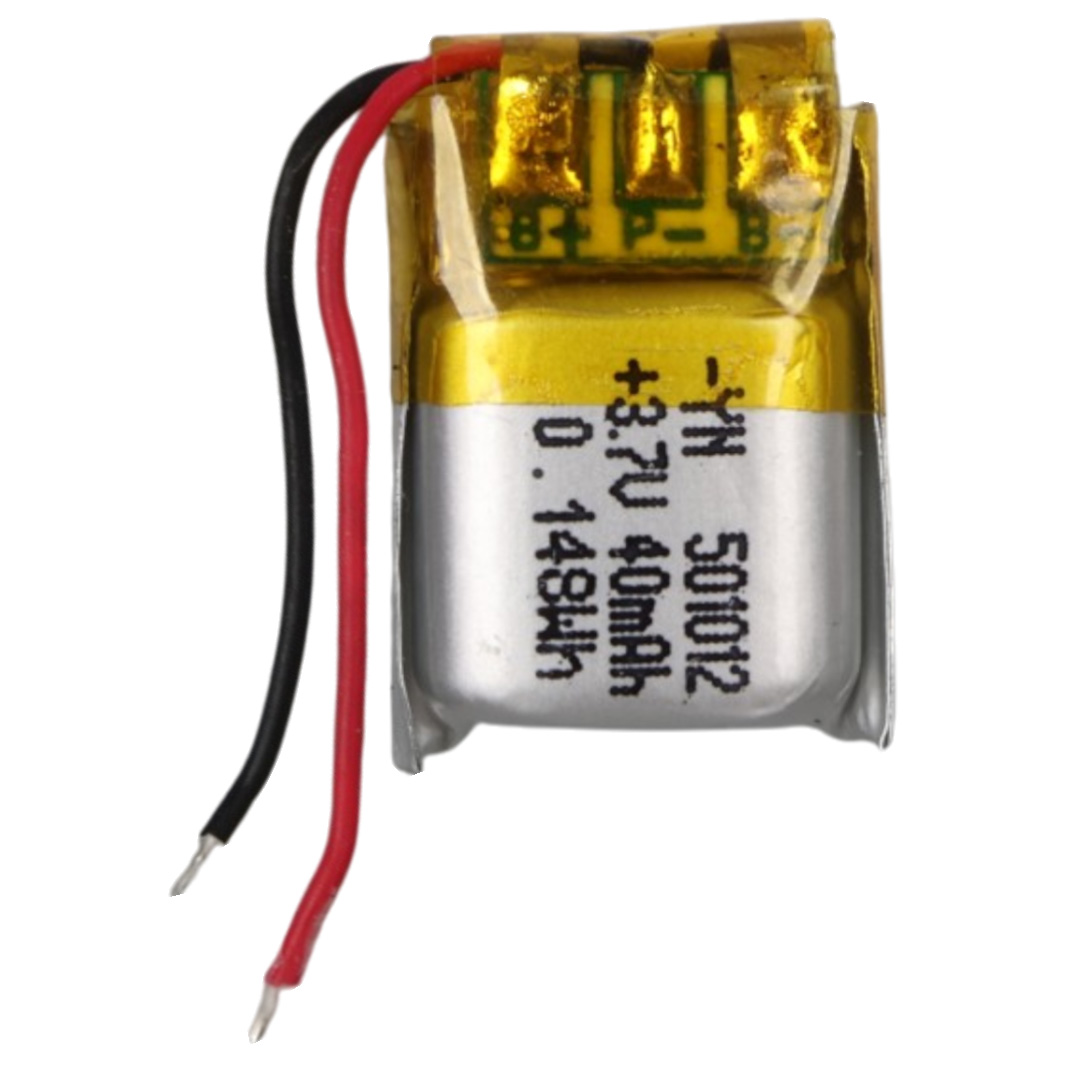 POWERMASTER PM-24127 3.7V 40MAH 501012 SOKETSİZ LİTYUM POLİMER (Lİ-PO) BATARYA ŞARJ EDİLEBİLİR CİKLET PİL