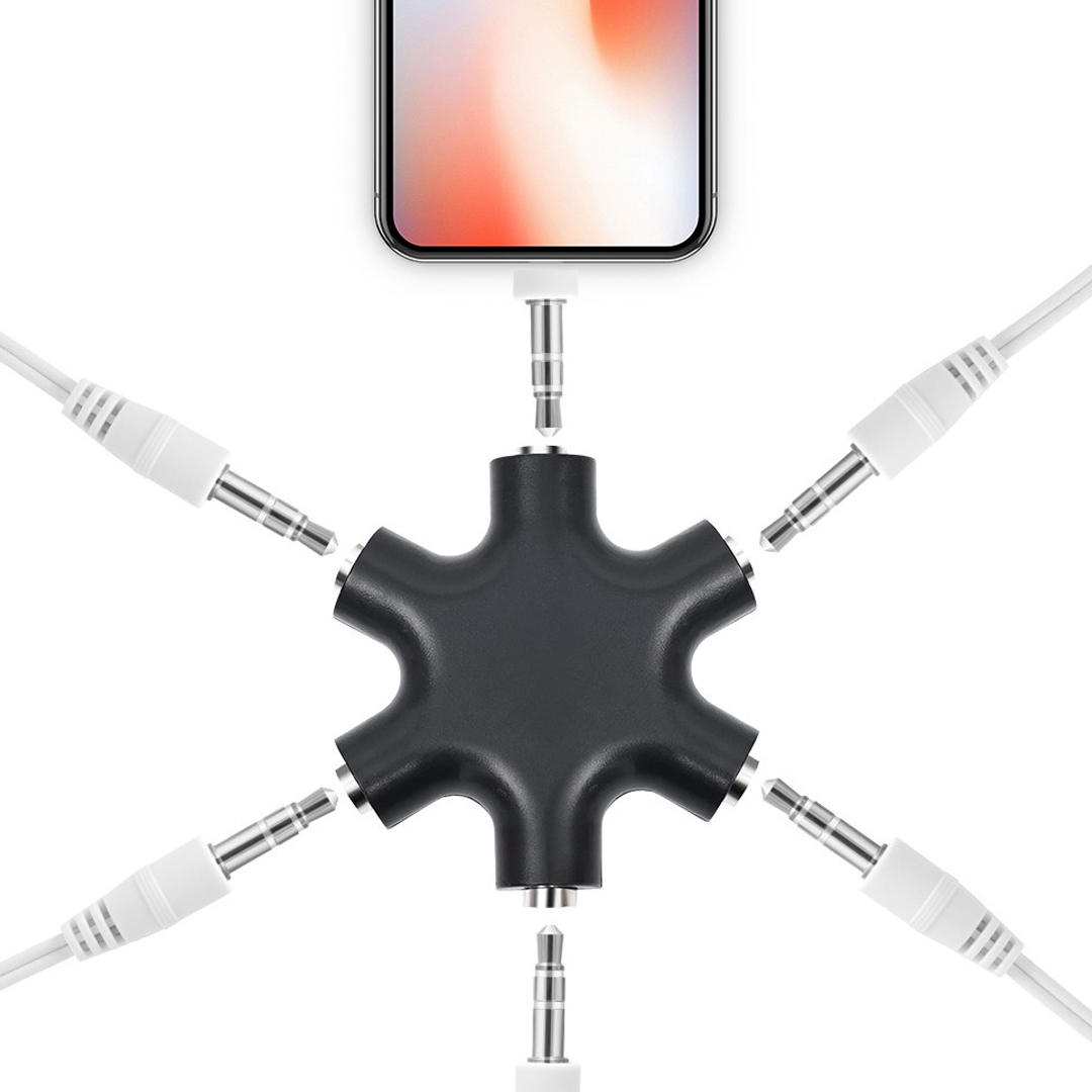 POWERMASTER PM-24172 6'LI 3.5MM STEREO AUX ÇOKLAYICI