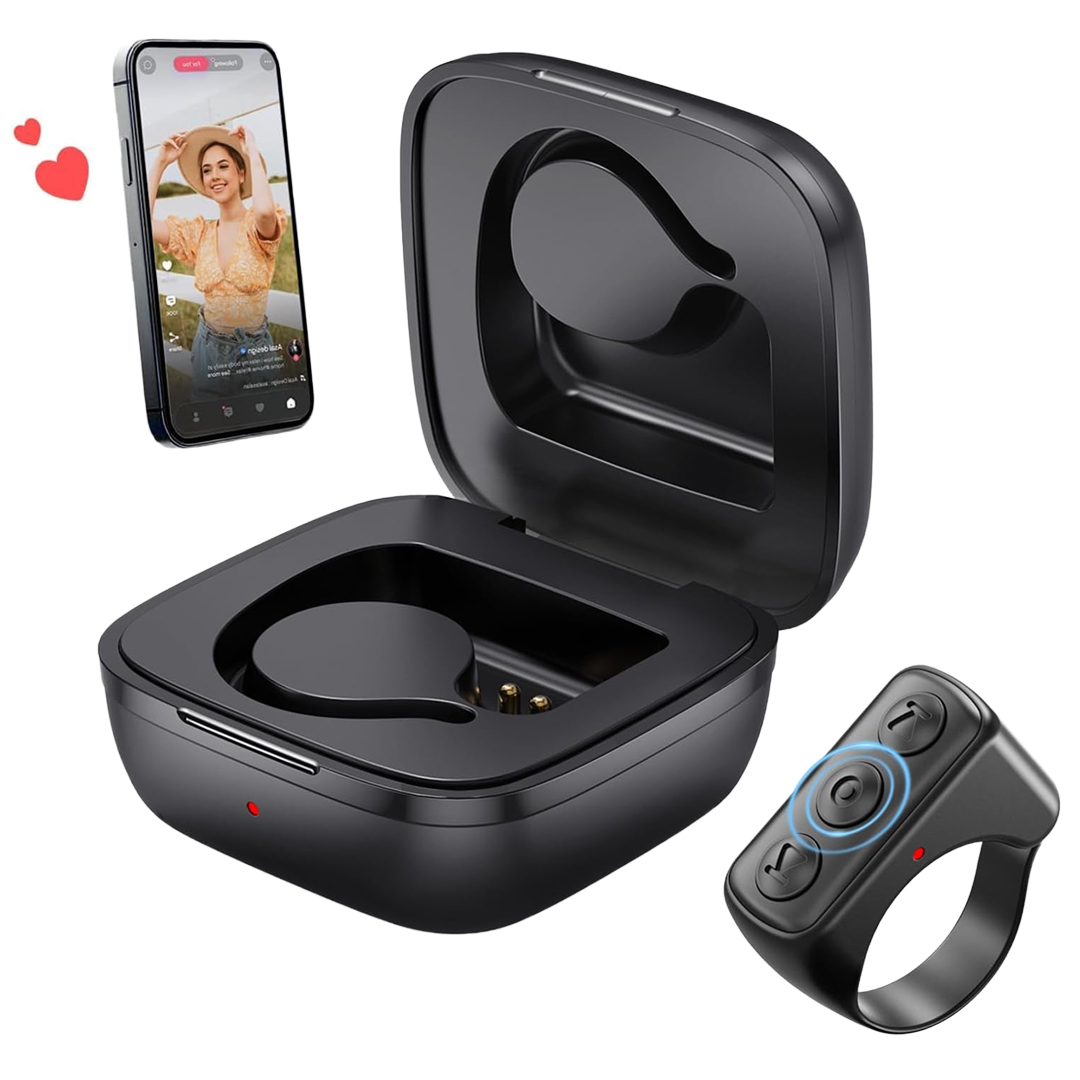 POWERMASTER PM-24897 KABLOSUZ BLUETOOTH YÜZÜK KUMANDA TİKTOK - REELS KAYDIRMA UZAKTAN DEKLANŞÖR