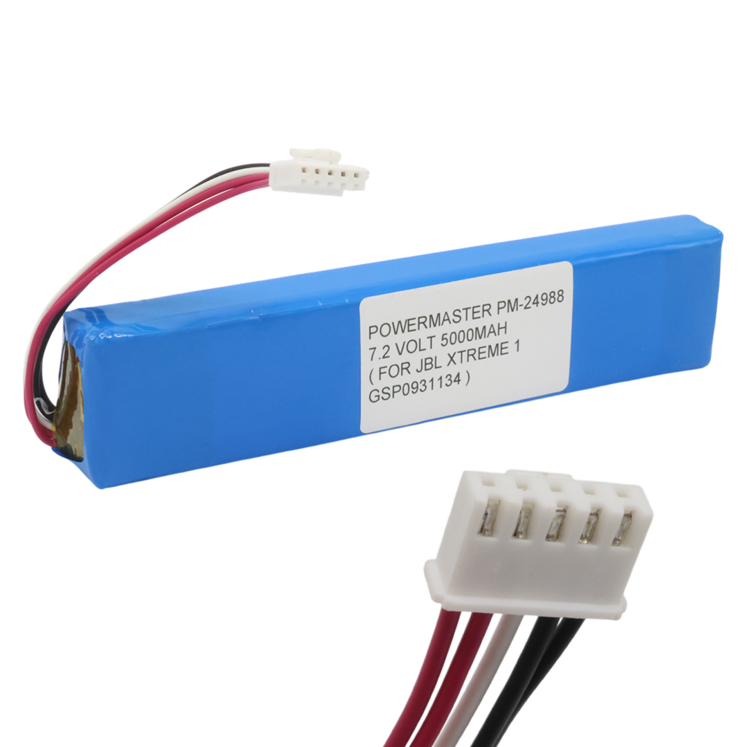 POWERMASTER PM-24988 7.4 VOLT 5000MAH BATARYA (JBL XTREME1 GSP0931134 UYUMLU) 144X34X18MM 183GRAM