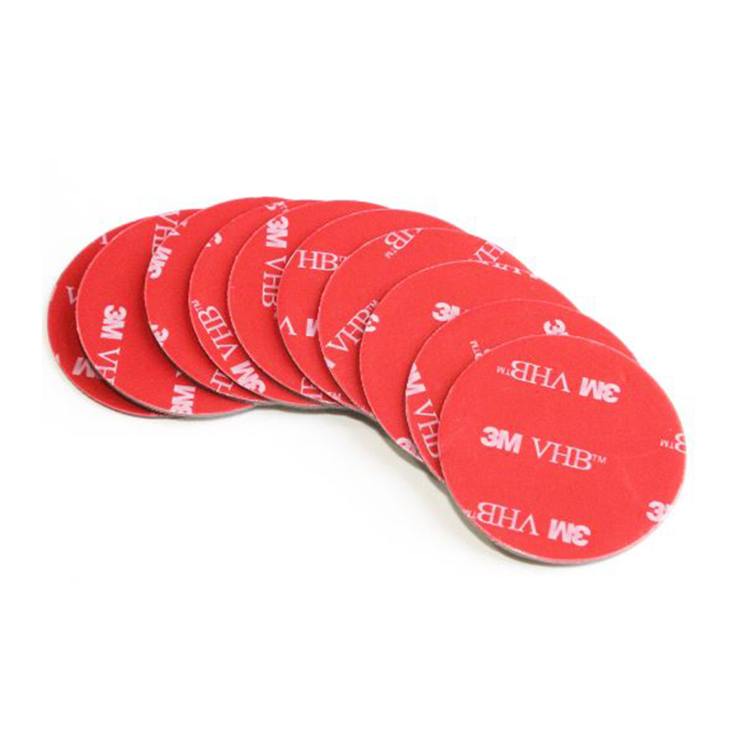 POWERMASTER PM-25708 50MM YUVARLAK 3M ÇİFT TARAFLI BANT (10'LU PAKET)