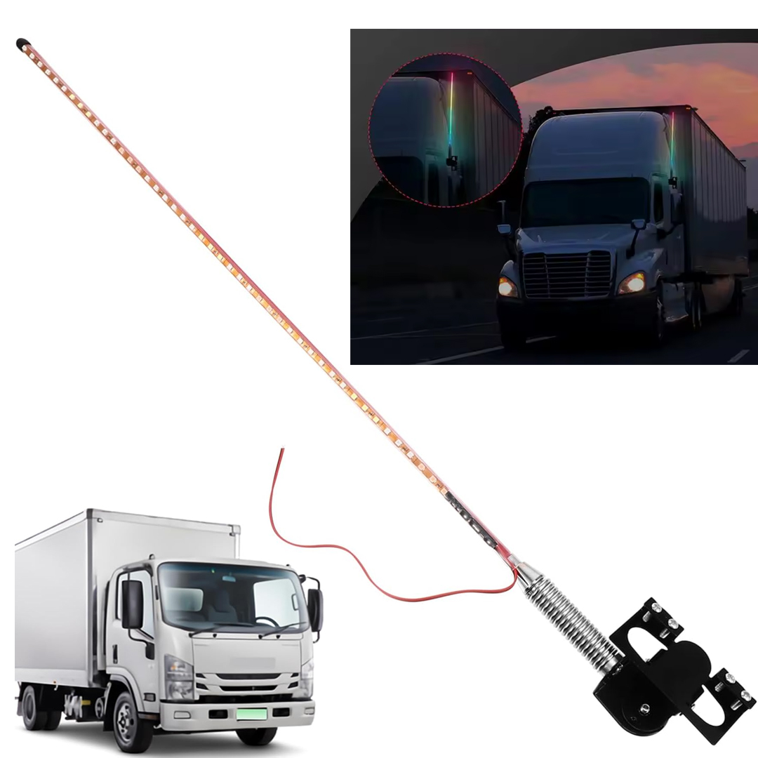 POWERMASTER PM-26416 12 V 84 LEDLİ 105 CM RGB OTO ANTEN