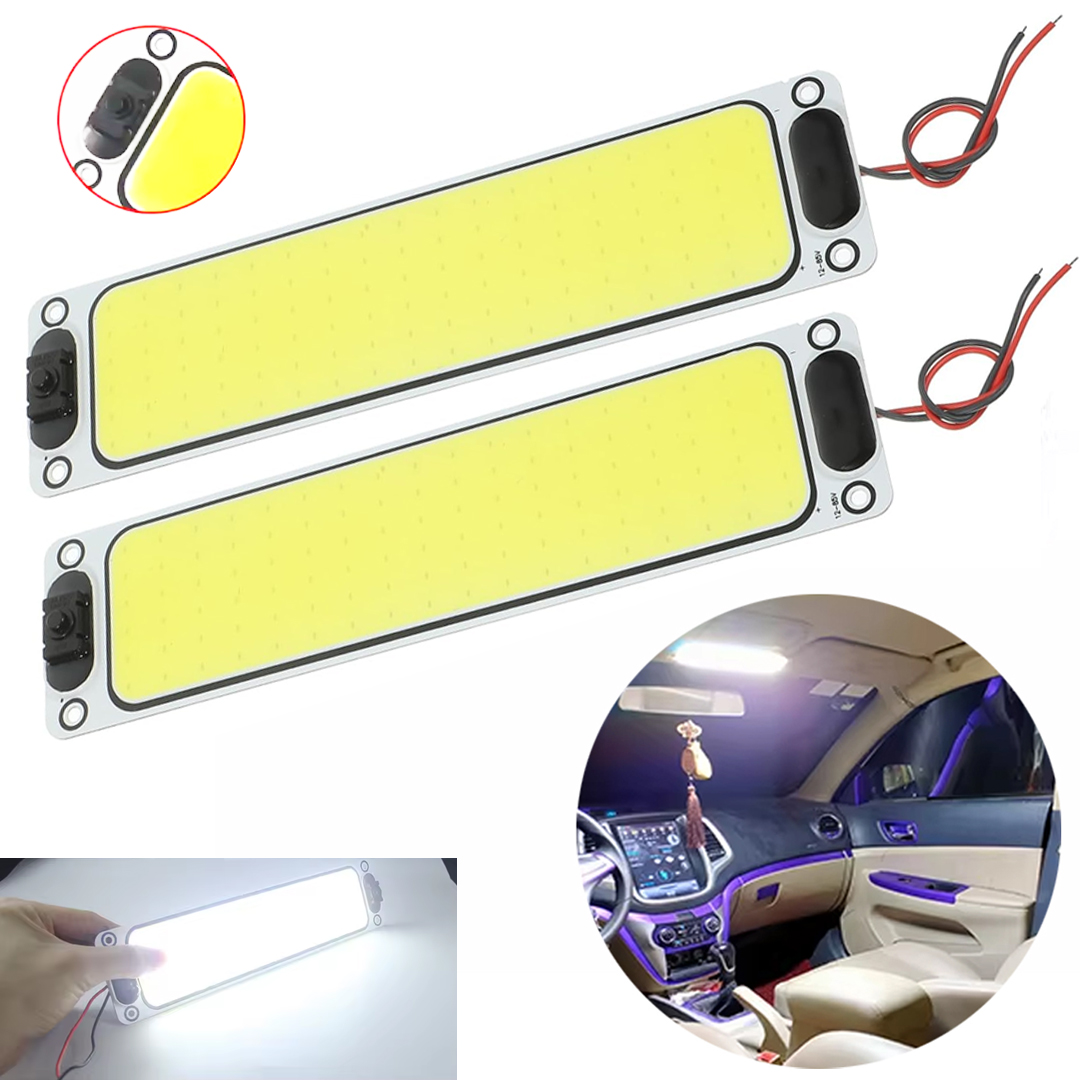 POWERMASTER PM-26420 12-85V DC 60X240 MM 108 COB LED BEYAZ IŞIK PANEL LAMBA (2'Lİ PAKET)