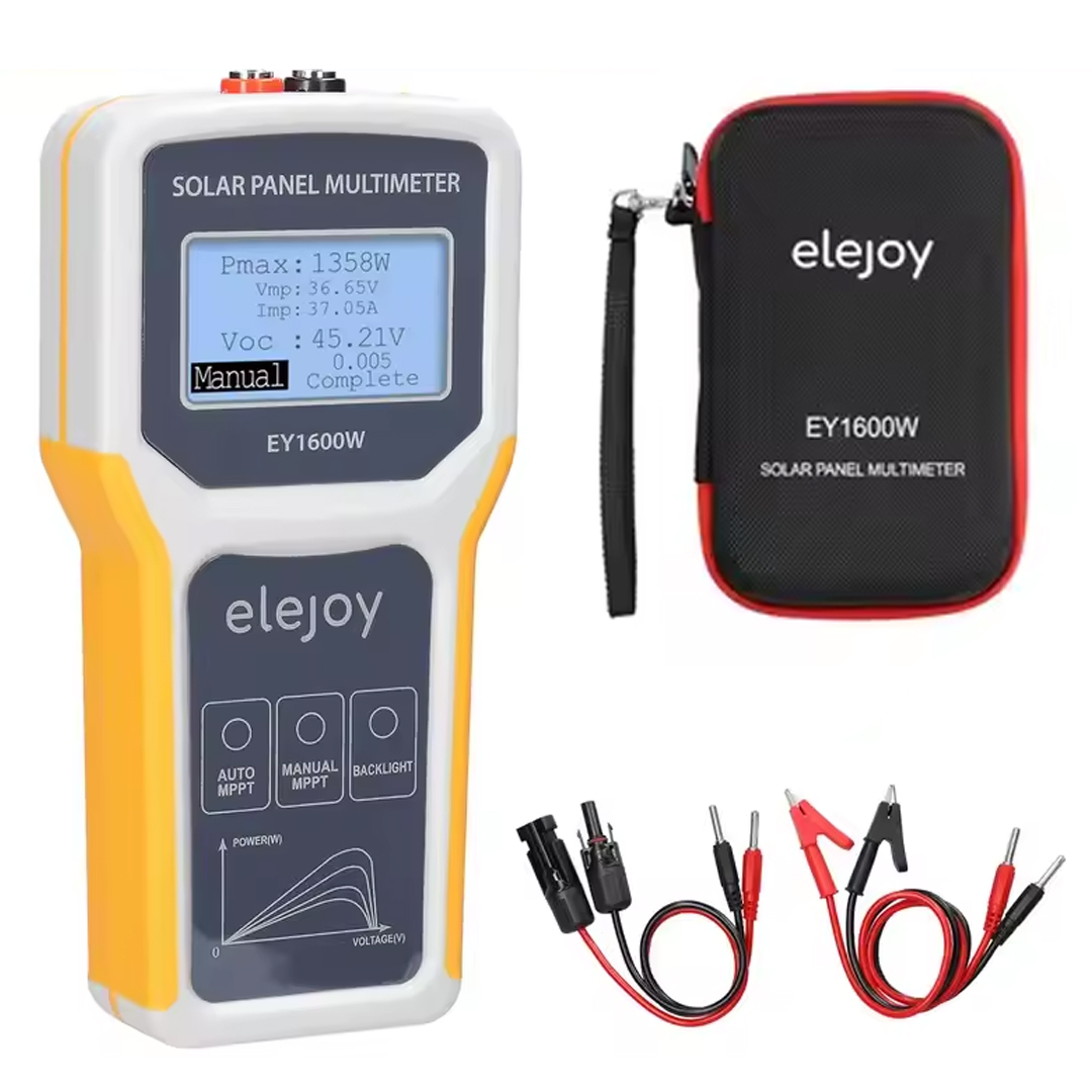 POWERMASTER PM-26939 1600 WATT FOTOVOLTAİK MPPT SOLAR PANEL VOLTAJ MULTİMETRE 12-60V