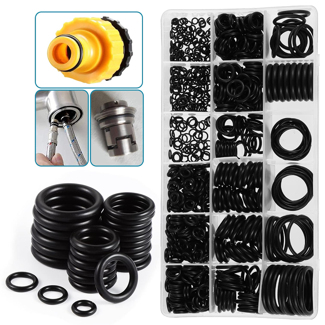 POWERMASTER PM-28533 800 PARÇA KAUÇUK CONTA HALKA SETİ O-RİNG NİTRİL SU GEÇİRMEZ