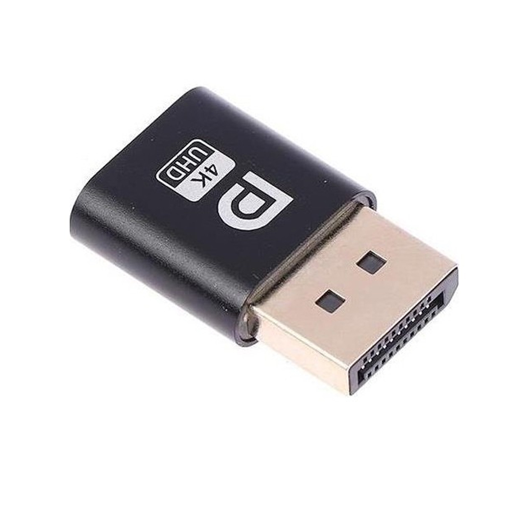 POWERMASTER PM-29415 DISPLAYPORT 4K UHD DUMMY PLUG SANAL MONİTÖR EKRAN KARTI EMÜLATÖRÜ