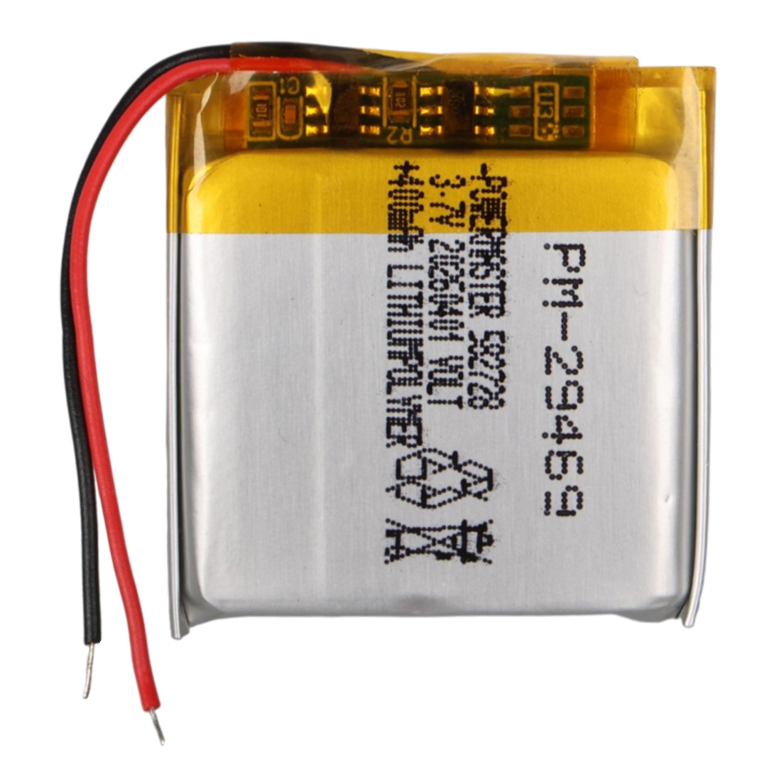 POWERMASTER PM-29469 3.7V 400MAH 582728 SOKETSİZ LİTYUM POLİMER (Lİ-PO) BATARYA ŞARJ EDİLEBİLİR CİKLET PİL