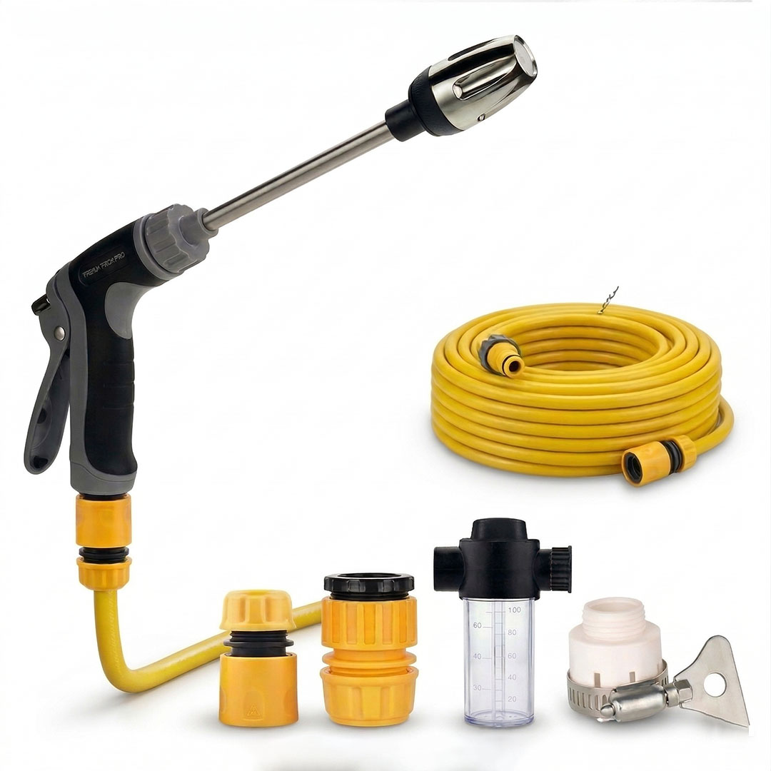 POWERMASTER PM-29663 YÜKSEK BASINÇLI ARAÇ YIKAMA SETİ