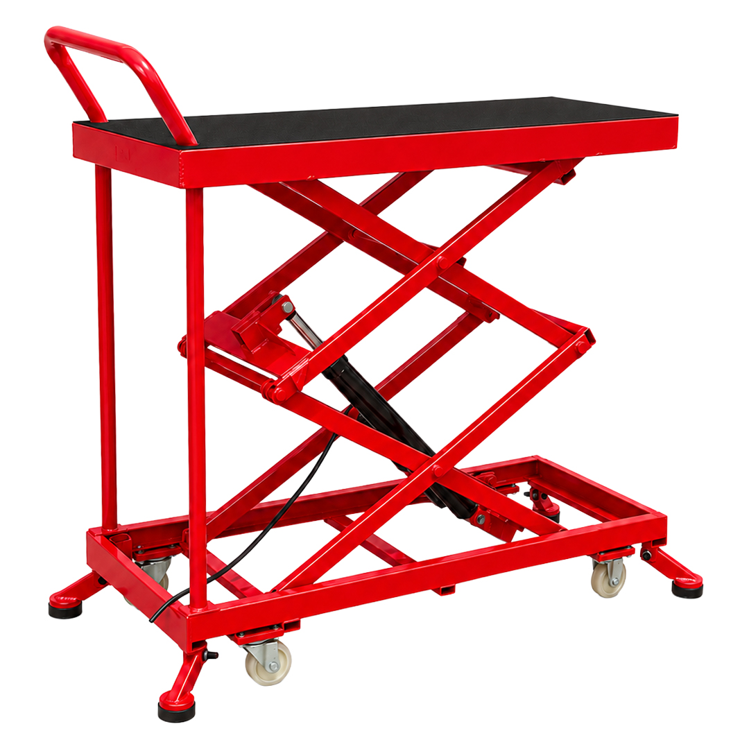 POWERMASTER PM-37866 MOTORLU ELEKTRİKLİ HİDROLİK LİFT YÜK KALDIRMA PLATFORMU 500W 500KG KAPASİTELİ
