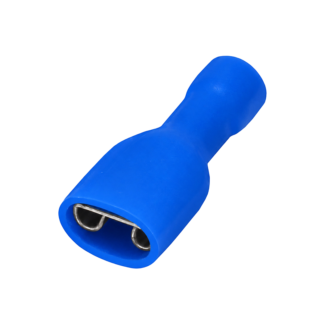 POWERMASTER PM-39053 1,5 - 2,5MM2 KESİT 24X9X6MM SOKET MAVİ İZOLELİ KABLO PABUCU (100'LÜ PAKET)