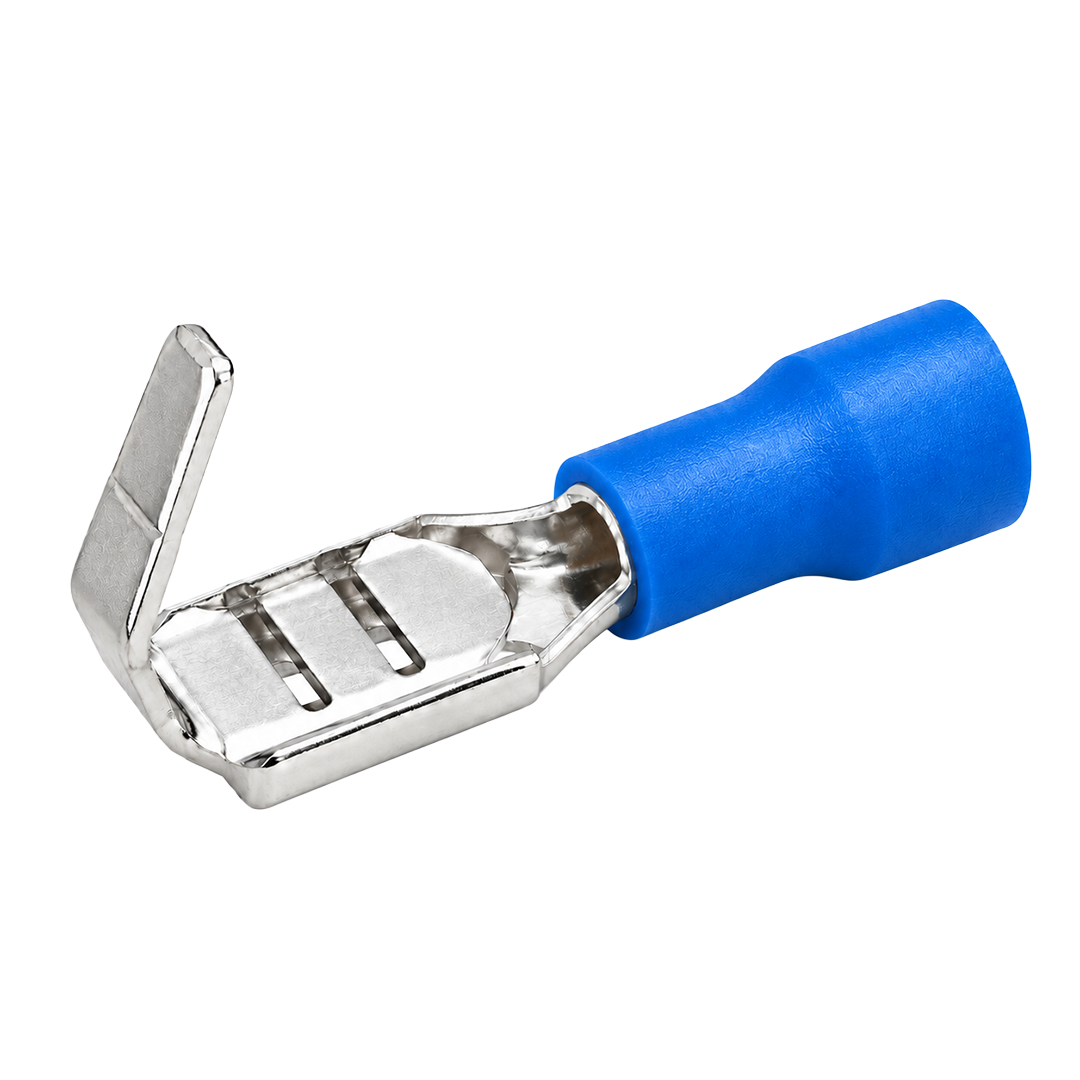 POWERMASTER PM-39056 1,5 - 2,5MM2 KESİT 23X6X5MM SOKET MAVİ İZOLELİ KABLO PABUCU (100'LÜ PAKET)