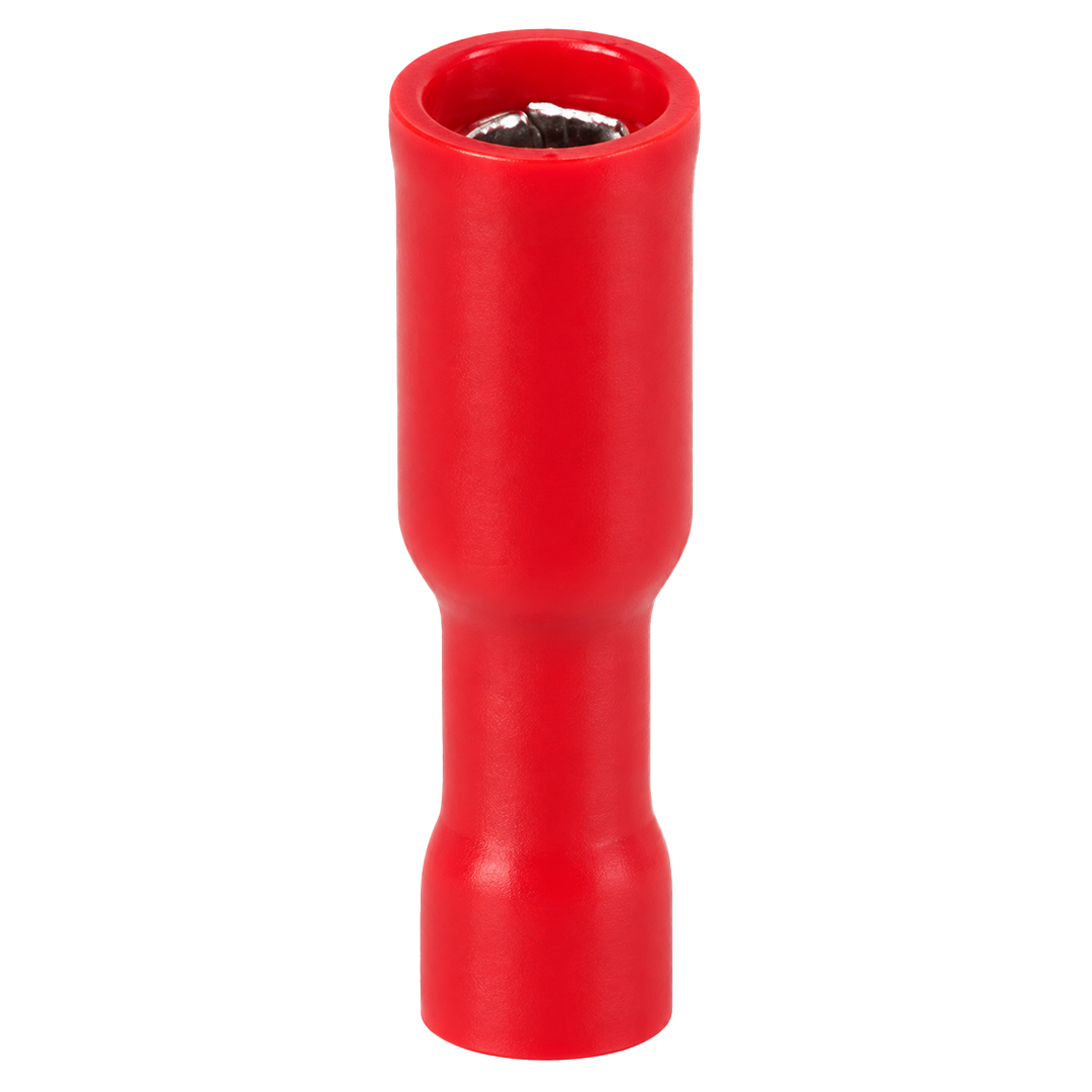 POWERMASTER PM-39064 0,5 - 1,5MM2 KESİT 24X7X5MM SOKET KIRMIZI İZOLELİ KABLO PABUCU (100'LÜ PAKET)