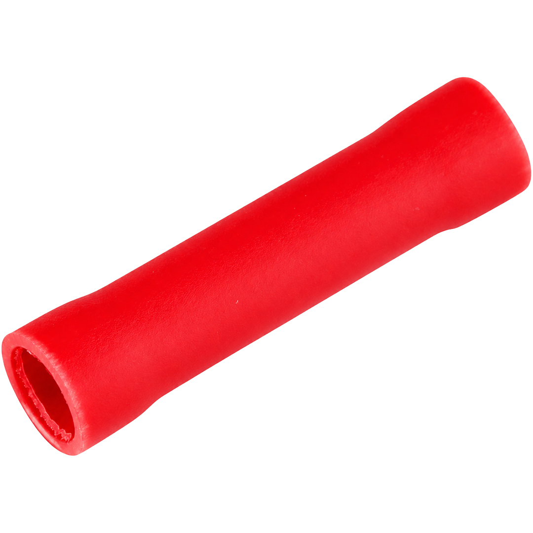 POWERMASTER PM-39065 0,5-1,5MM2 KESİT 25X6X4MM SOKET KIRMIZI İZOLELİ KABLO PABUCU (100'LÜ PAKET)