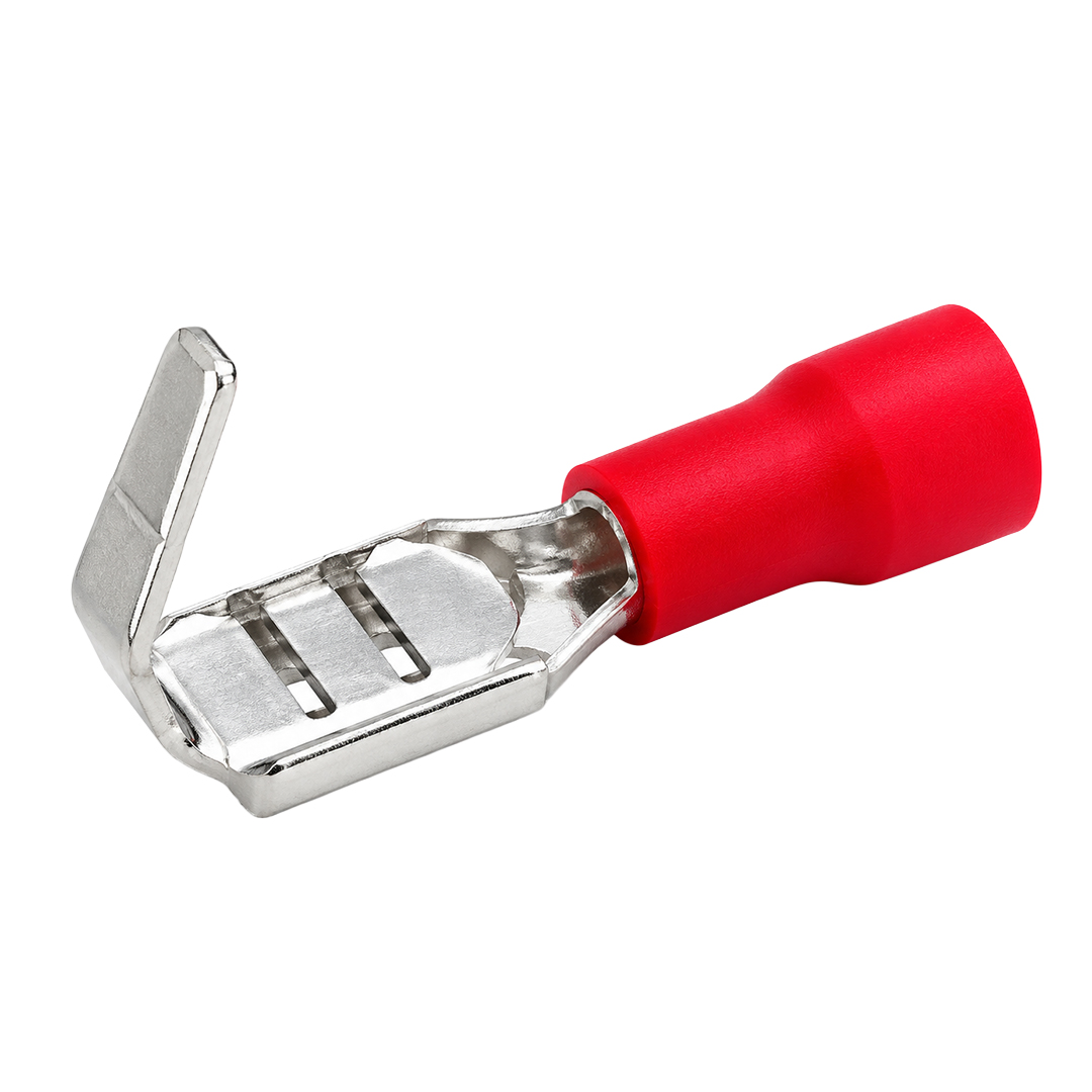 POWERMASTER PM-39066 0,5-1,5MM2 KESİT 23X5X6MM SOKET KIRMIZI İZOLELİ KABLO PABUCU (100'LÜPAKET)