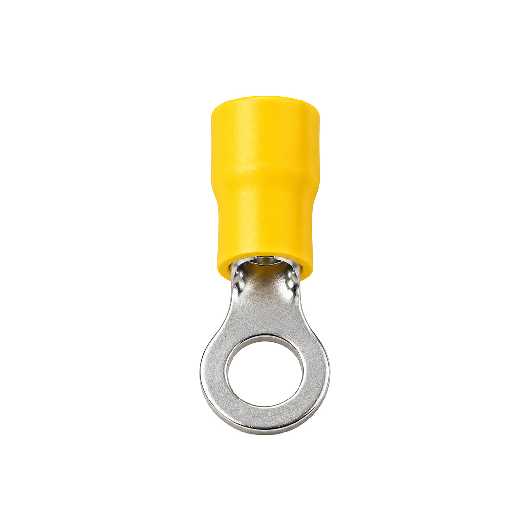 POWERMASTER PM-39078 4-6MM2 KESİT 34X15X8MM SOKET SARI İZOLELİ KABLO PABUCU (100'LÜ PAKET)