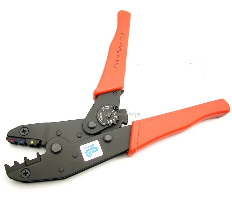 POWERMASTER PM-39092 İZOLELİ KABLO PABUCU SIKMA PENSESİ