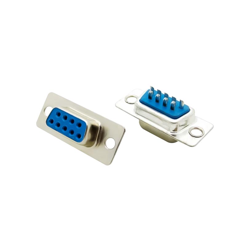 POWERMASTER PM-483 METAL 9 PİN DİŞİ D-SUB KONNEKTÖR SERİ PORT BAĞLANTI SOKETİ