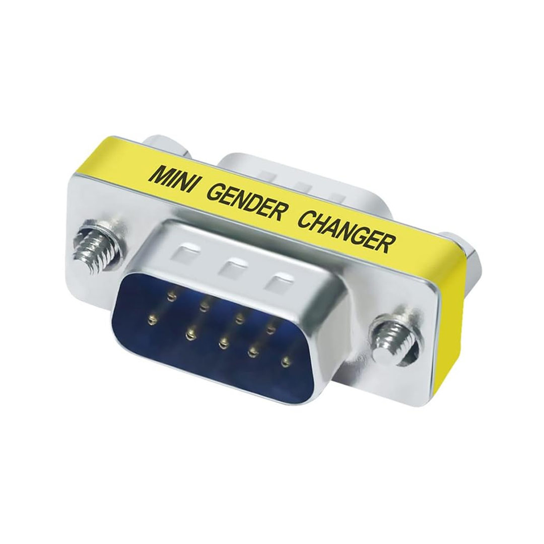 POWERMASTER PM-5455 DB9 RS232 ERKEK-ERKEK (M2M) 9 PİN ÇEVİRİCİ ARA ADAPTÖR