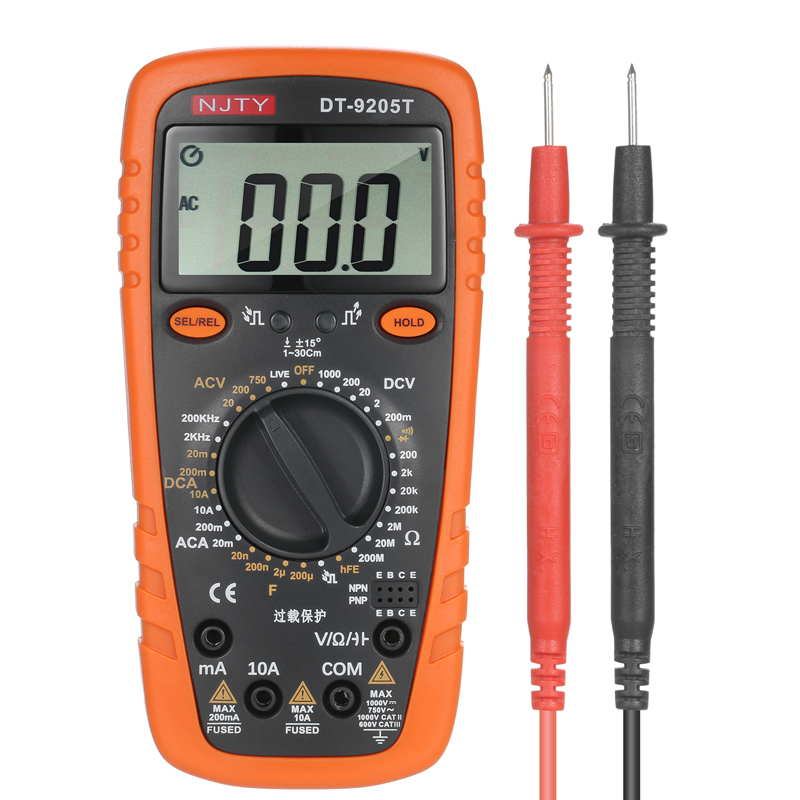 POWERMASTER PM-6089 EL TİPİ DİJİTAL MULTİMETRE ÖLÇÜ ALETİ  (NJTY-9205T)