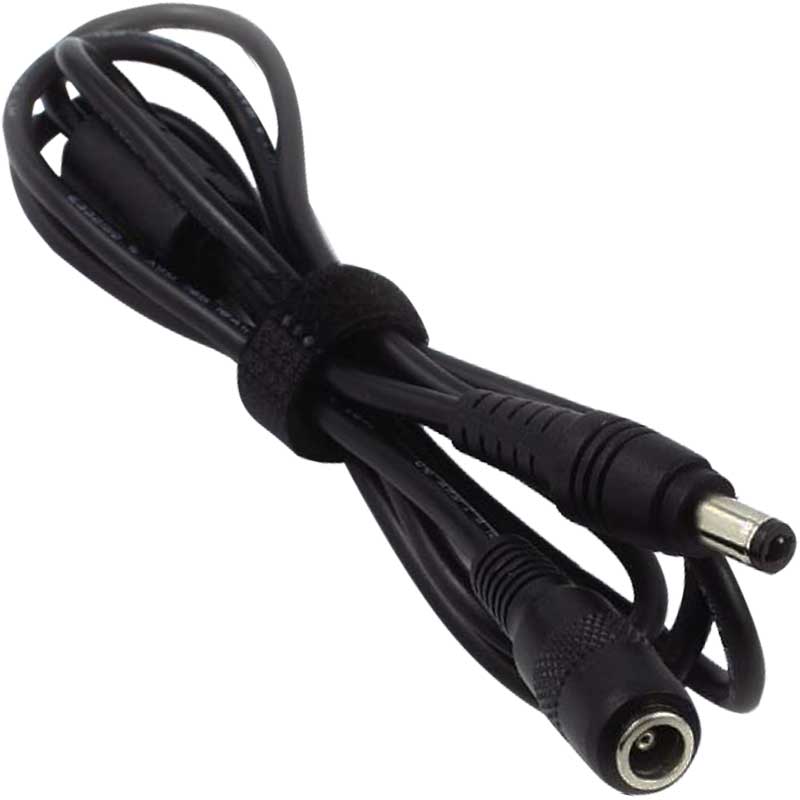 POWERMASTER PM-6329 ERKEK-DİŞİ 5.5*2.5 MM UÇLU 1 METRE NOTEBOOK ADAPTÖR UZATMA KABLOSU