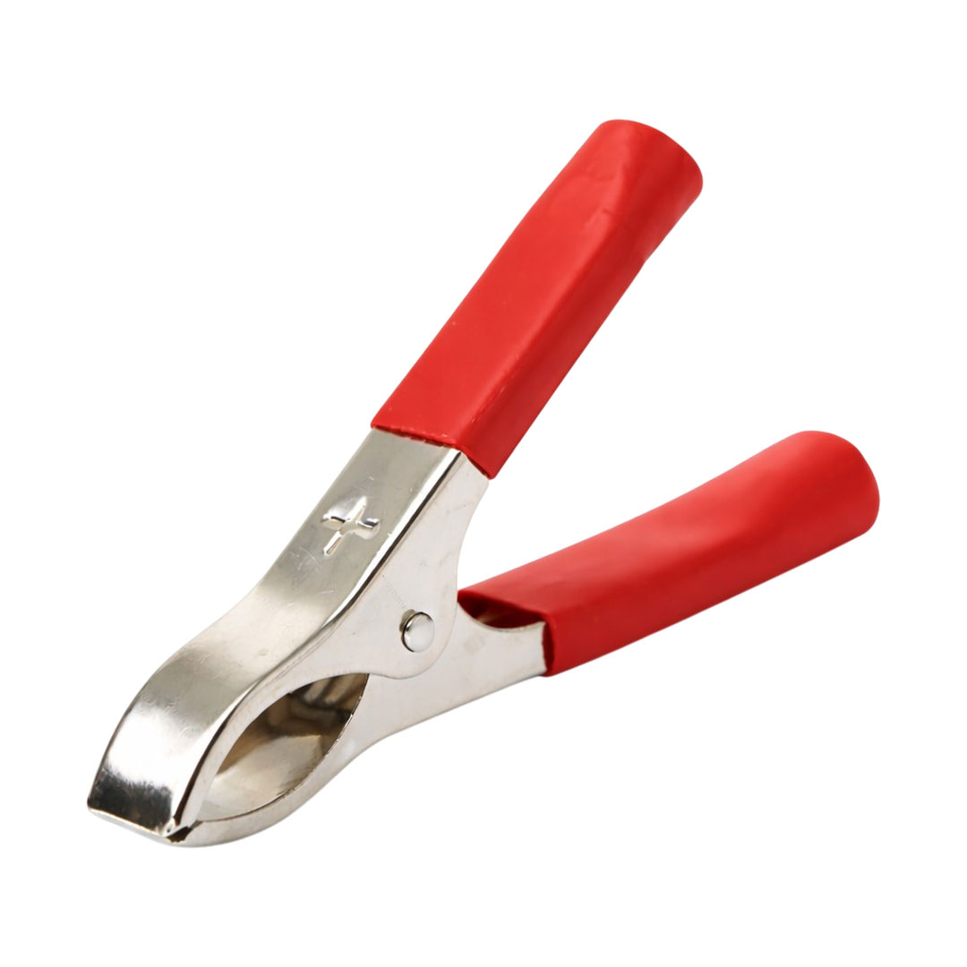 POWERMASTER PM09-1039 ORTA BOY 75MM KROKODİL AKÜ MAŞASI KIRMIZI