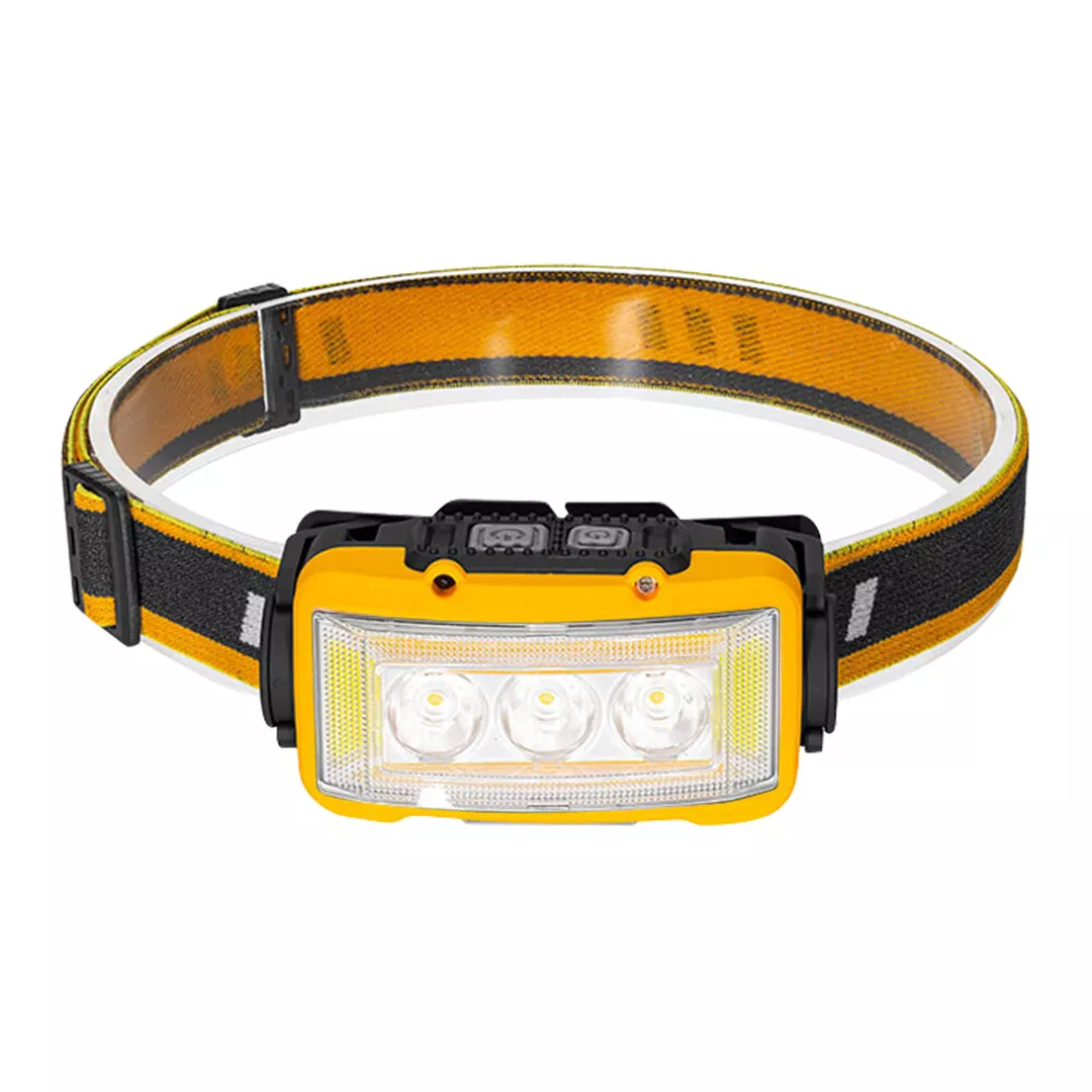 POWERMASTER S03 10W SENSÖRLÜ 11 IŞIK MODLU 24 BEYAZ SMD- 6 KIRMIZI SMD- 1 POWER LEDLİ KAFA LAMBASI