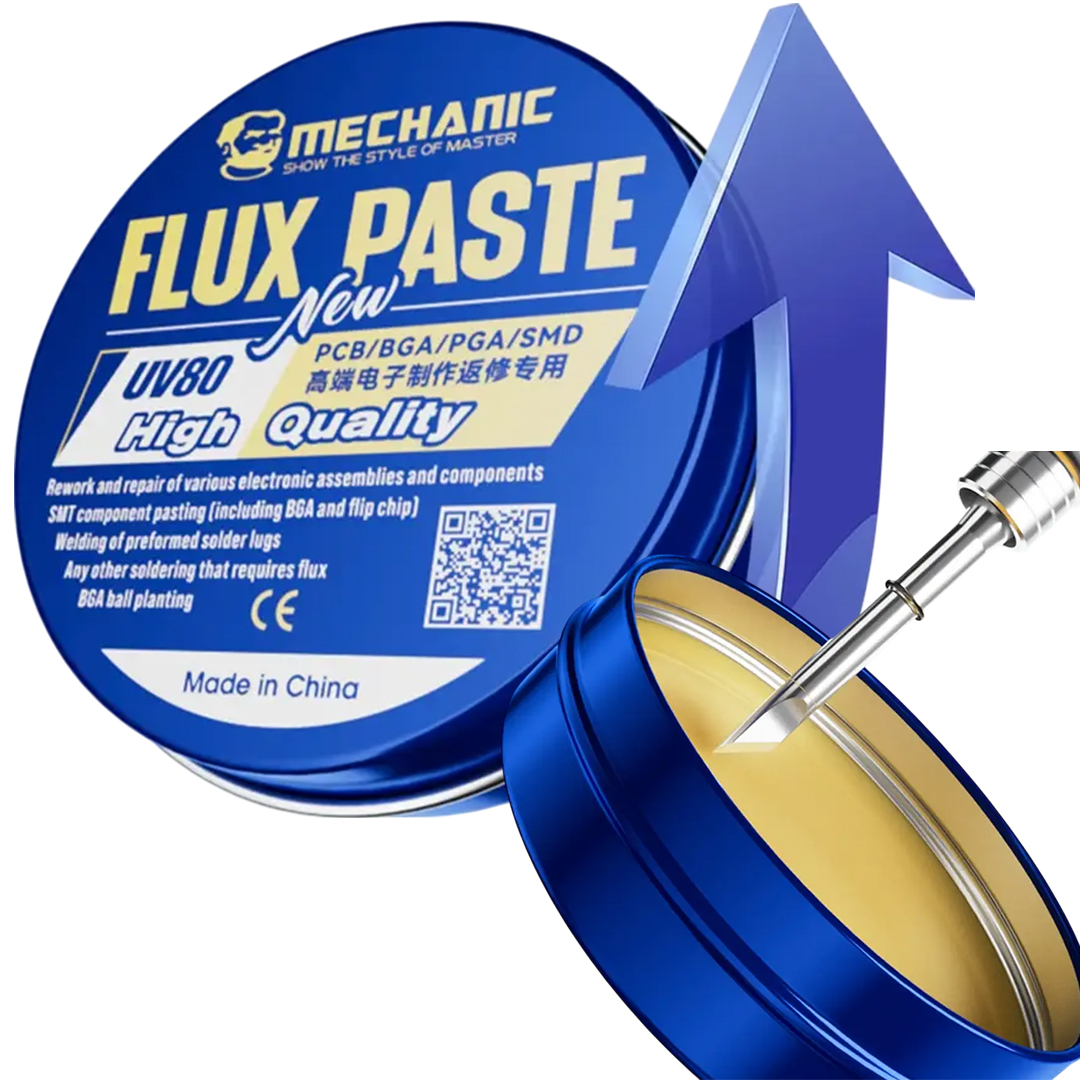 POWERMASTER UV80 80 GRAM LEHİM FLUX PASTASI PCB-BGA-PGA-SMD