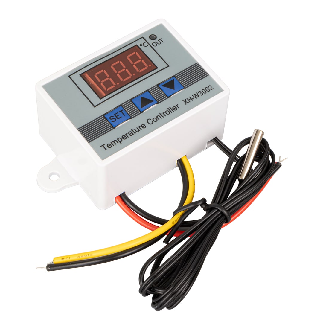 POWERMASTER XH-W3002 DİJİTAL KULUÇKA SICAKLIK TERMOSTAT KONTROL ANAHTARI MODÜLÜ 220V