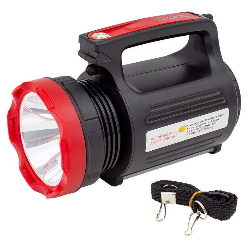 POWERMASTER YAJIA YJ-2895U 5 WATT 20 SMD LEDLİ 3 MOD'LU USB'Lİ ŞARJLI EL FENERİ