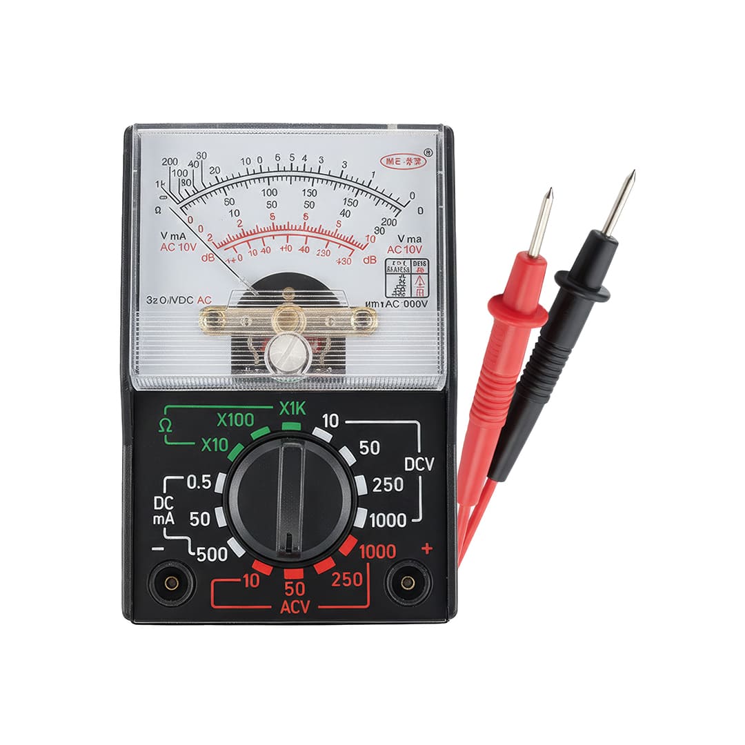 POWERMASTER YX-1000A PROFESYONEL ANALOG MULTİMETRE İBRELİ AVOMETRE AC/DC VOLTAJ VE AKIM ÖLÇER TEST CİHAZI