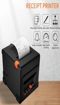 POWERMASTER ZJ-8360 USB PORTLU FİŞ YAZICISI