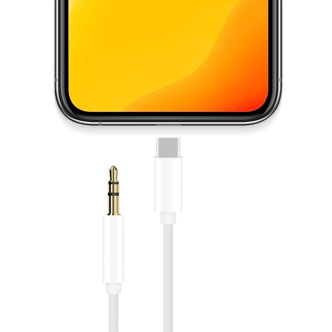 POWERWAY AC06 TYPE-C TO 3.5MM AUX KULAKLIK JACK ÇEVİRİCİ 1 METRE