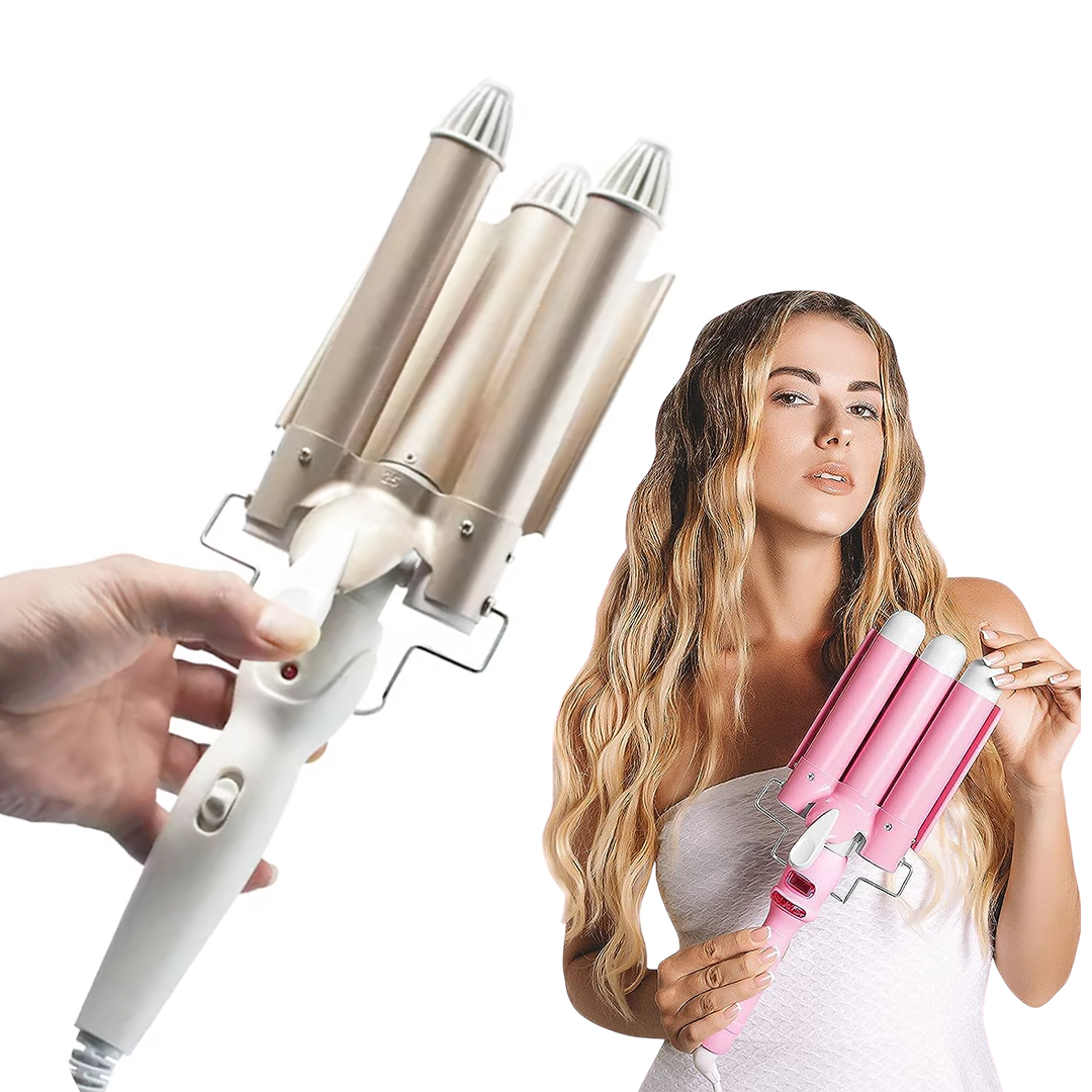 PREMIO T-0042 TRIPLE SU DALGASI PROFESYONEL SAÇ ŞEKİLLENDİRİCİ MAŞASI