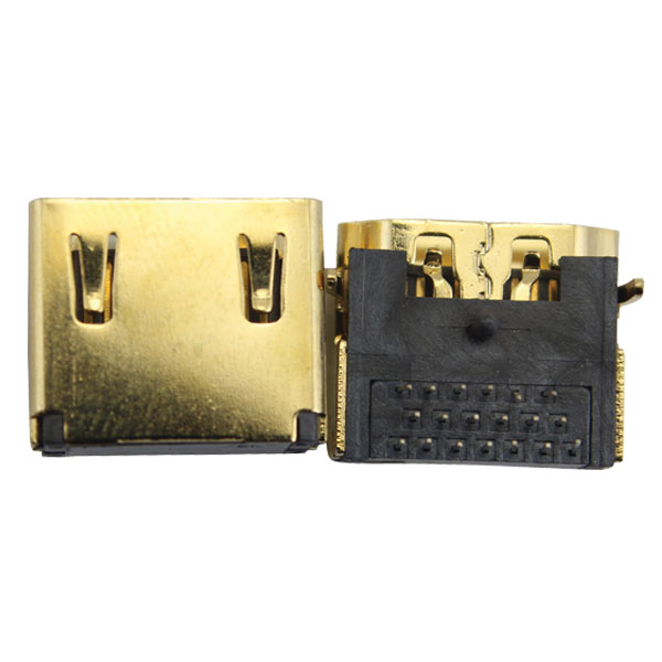 PRO-TECH HDMI L TİP SMD DİŞİ KONNEKTÖR KONSOL VE LAPTOP UYUMLU PORT