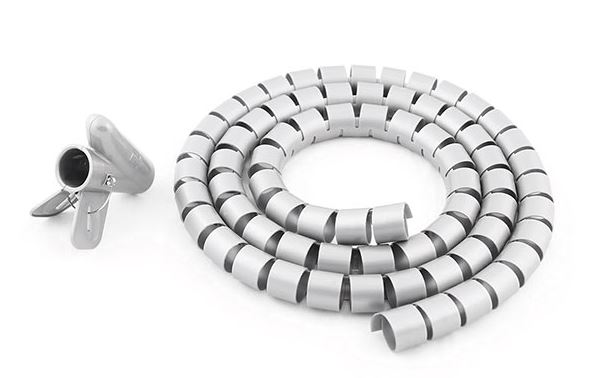 S-LINK SL-195 22MM 20 METRE GRİ SPİRAL  KABLO DÜZENLEYİCİ TOPLAYICI