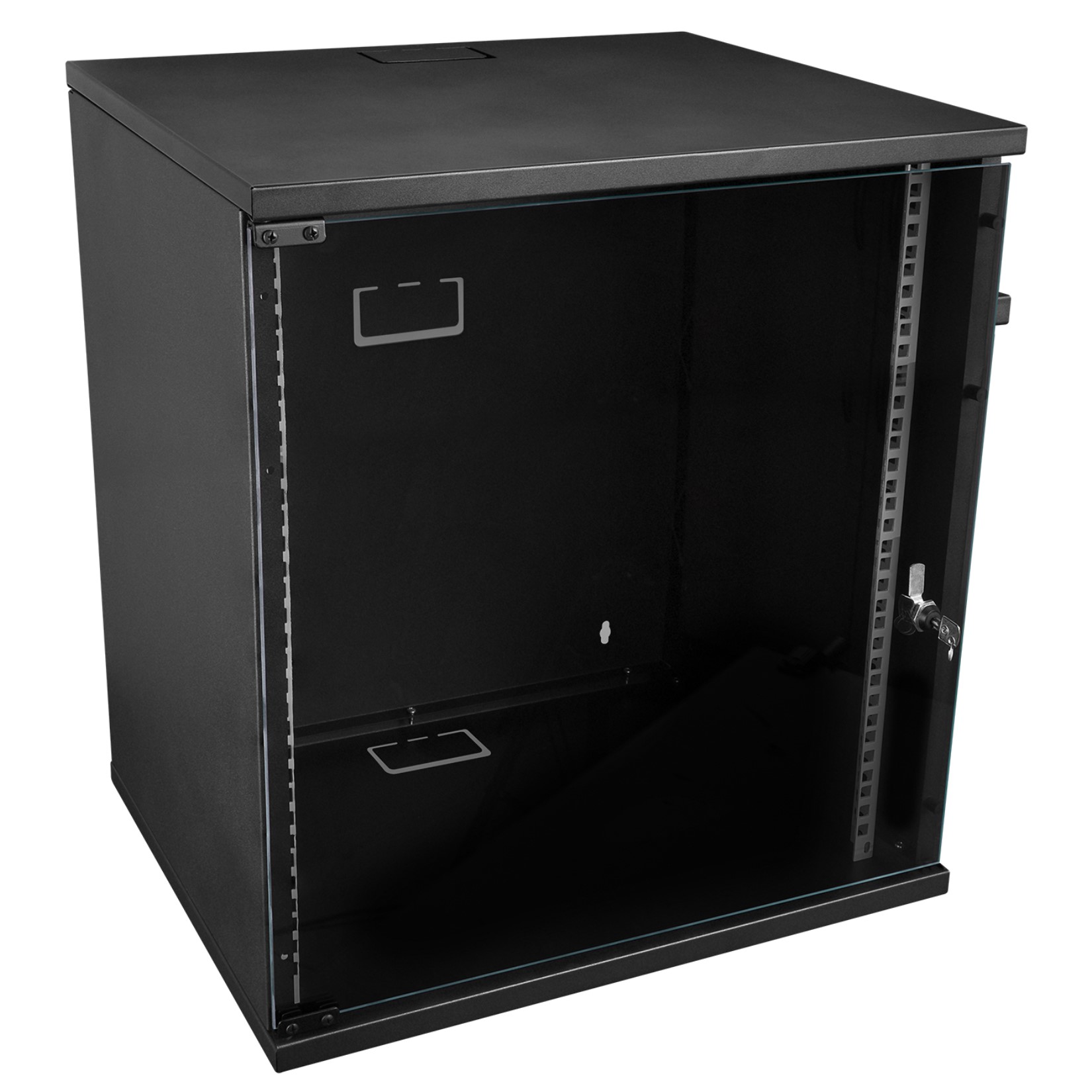S-LINK SL-U12 YENİ NESİL 12U SOHO 530X400MM SİYAH RACK KABİN