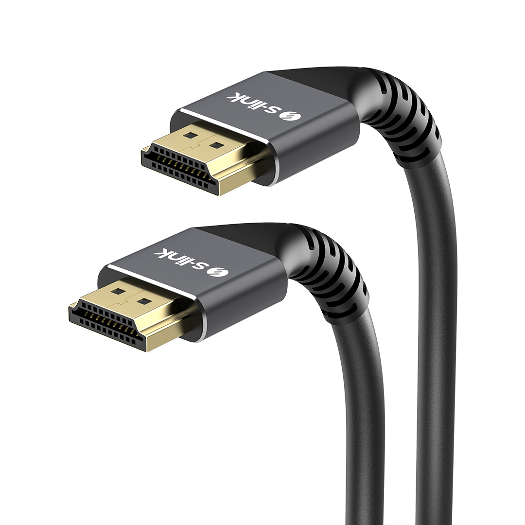 S-LINK SLX-HD4K10 19+1 10 METRE V2.0 4K 30HZ METAL HDMI KABLO (4096*2160)