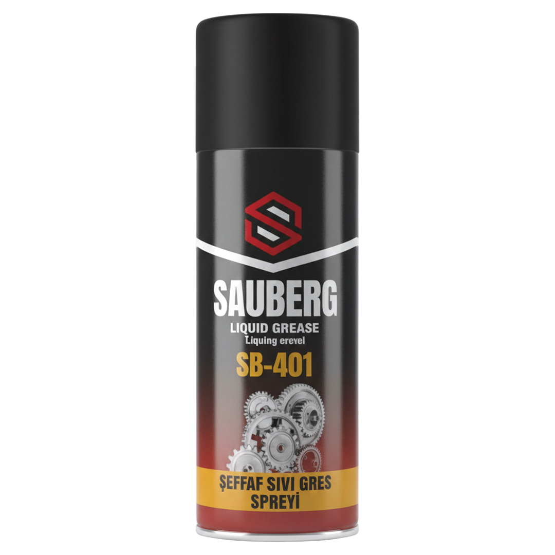 SAUBERG SB-401 400ML ŞEFFAF SIVI GRES SPREYİ