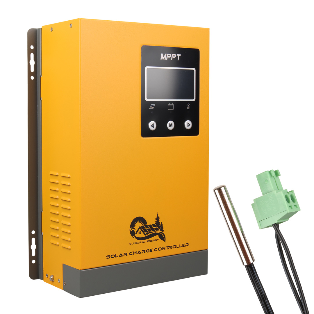 SUNSOLAR MPK80 MPPT SOLAR ŞARJ KONTROL CİHAZI 80A (12V/24V/36V/48V OTOMATİK) 150V MAKSİMUM PV LCD EKRANLI RS485 PORTLU
