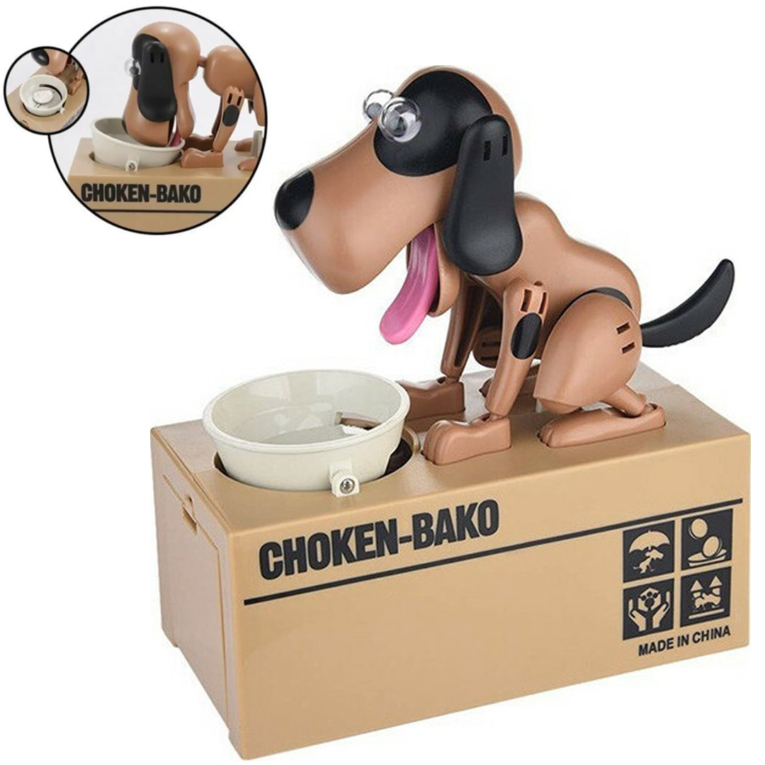 SUNUP SN-14320 SENSÖRLÜ PARA YİYEN KÖPEK MODEL BOZUK PARA KUMBARASI