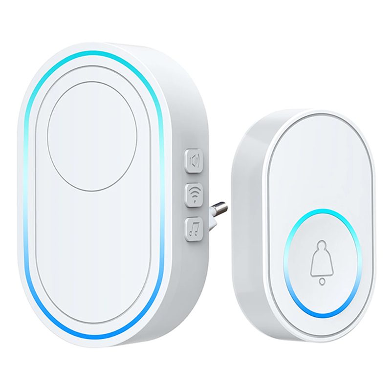 SUNUP SN-22165 KABLOSUZ UZUN MESEFA PRİZ TİPİ AKILLI KAPI ZİLİ