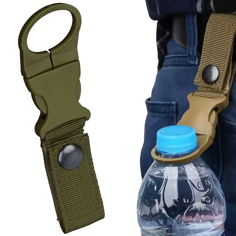 SUNUP SN-25899 OUTDOOR KLİPSLİ KEMER ÇANTA UYUMLU SU ŞİŞESİ TAŞIMA KANCASI