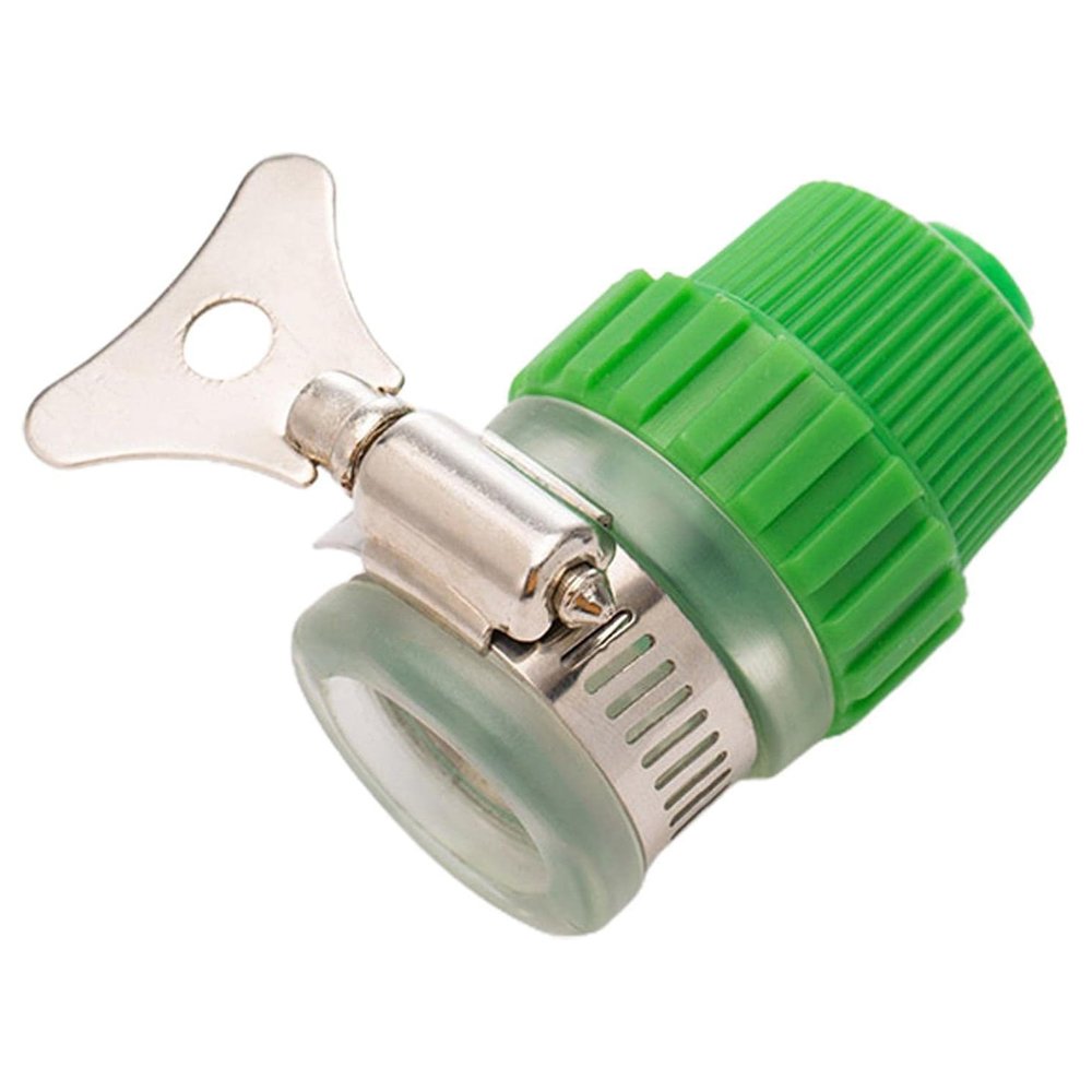 SUNUP SN-25976 YEŞİL KELEPÇELİ MUSLUK HORTUM ADAPTÖRÜ