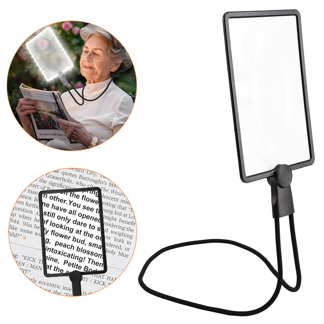 SUNUP SN-26402 TELEFON - TABLET - KİTAP IŞIK ŞARJLI AYARLANABİLİR BOYUN ASKILI ESNEK AKROBAT (240X170MM)