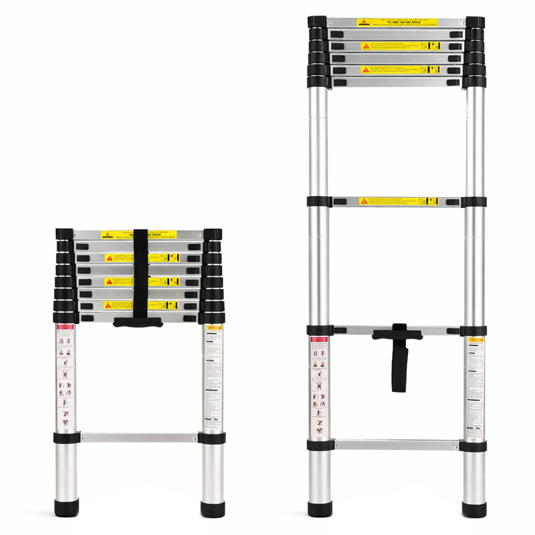 SUNUP SN-29687 3 METRE GERİ ÇEKİLEBİLİR MERDİVEN KARAVAN & TEKNE KATLANIR ALÜMİNYUM