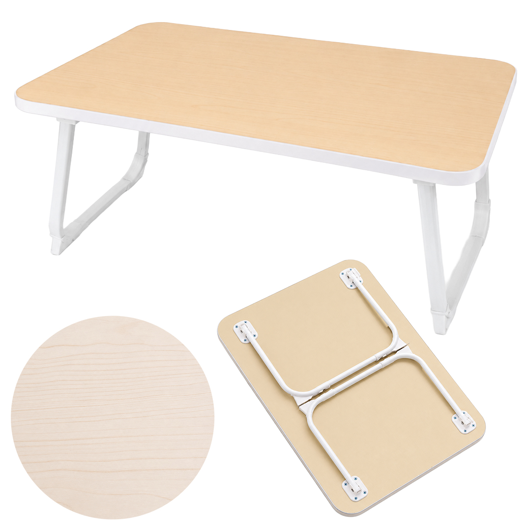 SUNUP SN-29696 KATLANABİLİR LAPTOP MASASI VE YATAK KOLTUK ÜZERİ TEPSİSİ AHŞAP DESEN 70X48CM