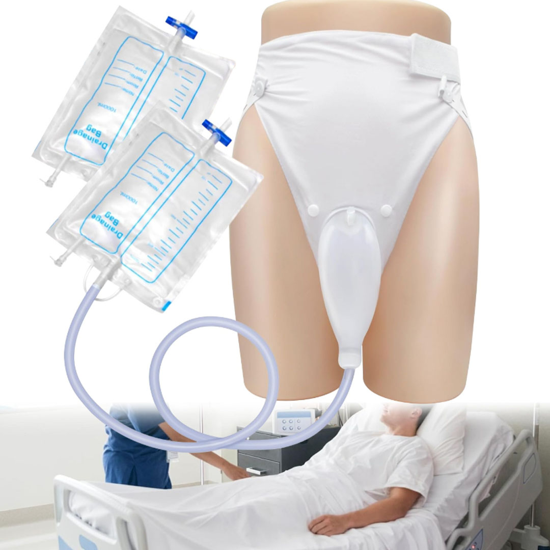 SUNUP SN-29978 ERKEKLER İÇİN SİLİKON İDRAR TOPLAYICI KÜLOTLU ÜNİTER SİSTEMİ