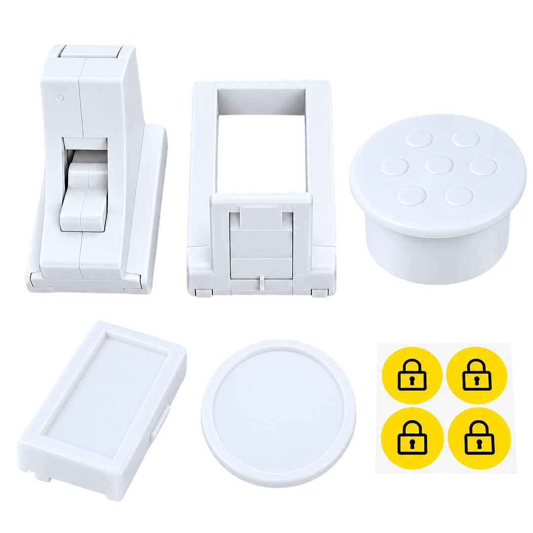 SUNUP SN-38125 MIKNATISLI BEYAZ ÇEKMECE DOLAP KİLİDİ